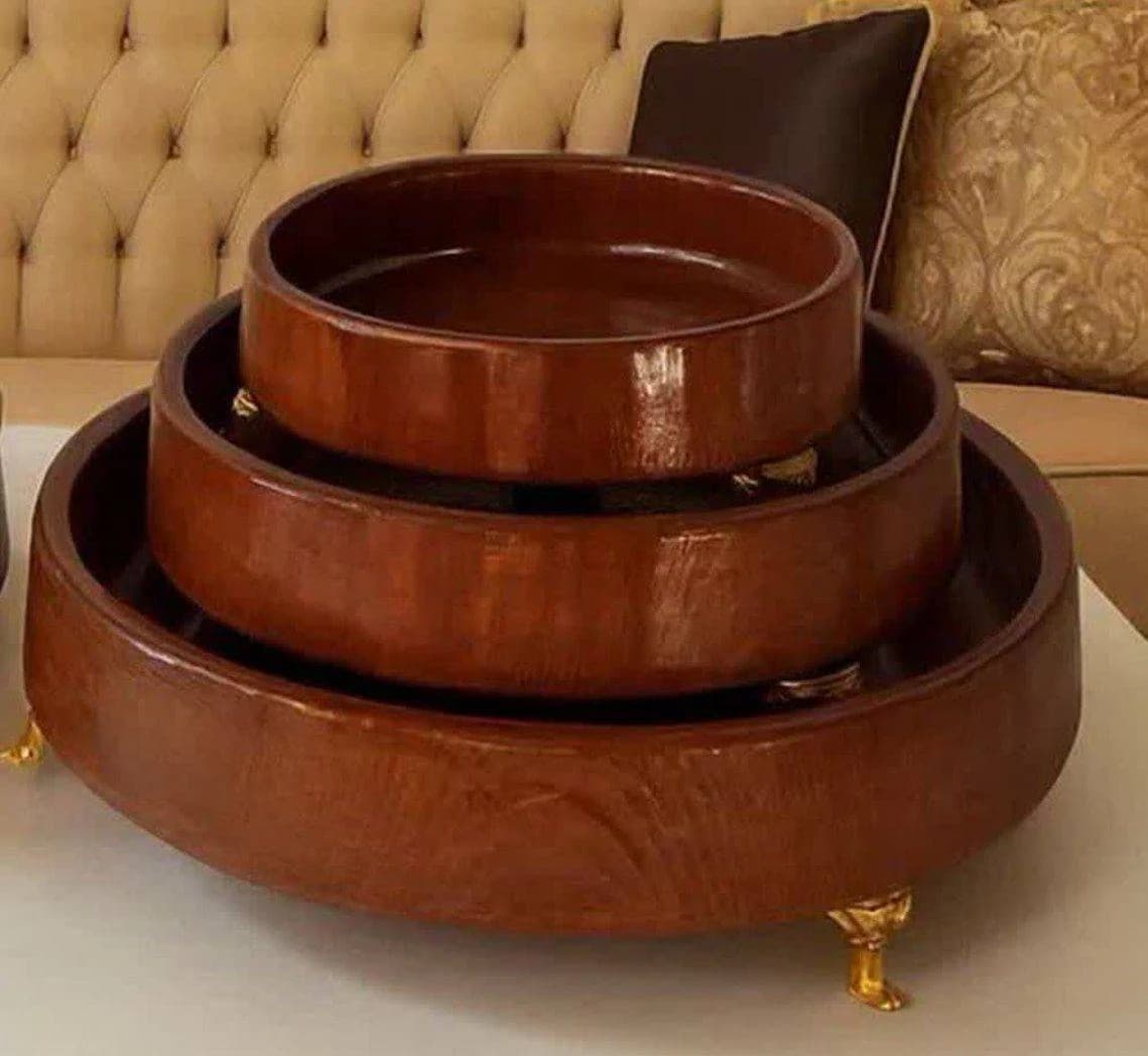 ست کامل پذیرایی طرح چوب